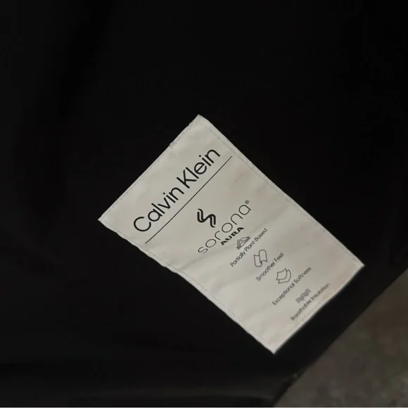 Calvin Klein Women's Charcoal Puffer Jacket - Picture 9 of 9